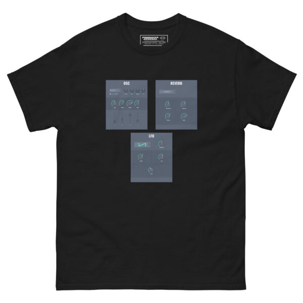 VST Sections Men's classic black tee Express your passion of using VST's and plugins perfecting your craft as a producer that has drive and ambition!