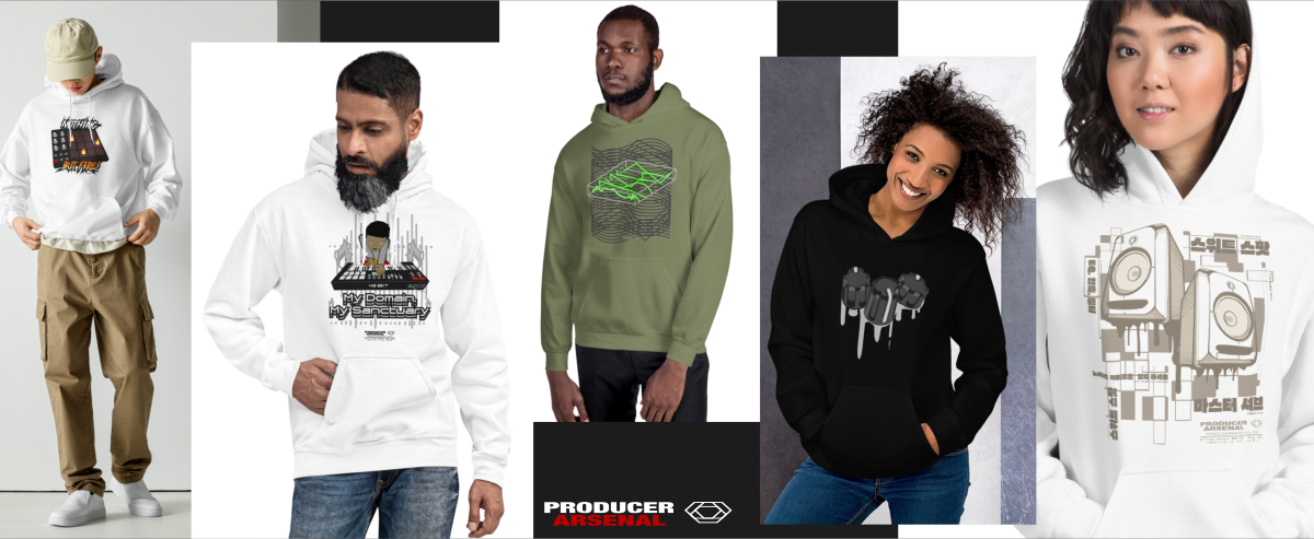 Check out Music Producer and Engineer Apparel at producerarsenal.com